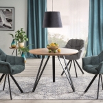 Spisebord TETIS ø100 cm eik