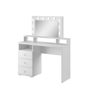 Sminkebord DIVA med speil og lys