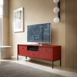 Tv-benk MONO MRTV154 burgunder