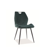 Stol ARCO VELVET flaskegrønn