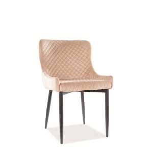 Stol COLIN VELVET beige