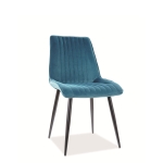 Stol KIM VELVET turkis