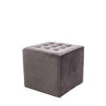 Puff LORI VELVET grå