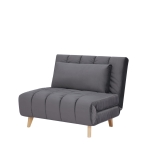 Sovestol BILLY velvet mørk grå