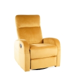Hvilestol OLIMP velvet curry