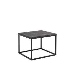 Sidebord ROSSI B sort marmor effekt