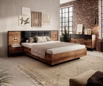 Seng MILTON C 160x200 med nattbord