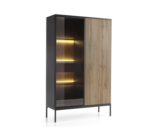 SENTO WTSZ104 vitrine sort eik.jpg