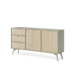 Skjenk FORREST KSZ158 eucalyptus 2D3S 158 cm