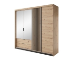 Garderobeskap TALLY A 220 cm