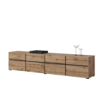 Tv-benk CROSS 40 eik 225x48 cm
